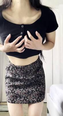 Amateur - Webcam amateur Sexy teen touching her big tit - drtuber.com