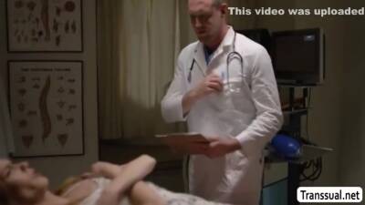 Crystal Thayer - Shemale Lingerie - Crystal Thayer - Smalltits Trans Woman Gets Analed By Her Horny Guy Doctor - txxx.com