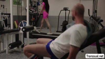 Poor Tbabe Gets Her Tight Ass Barebacked By Horny Gym Buddy With Ariel Demure - hotmovs.com