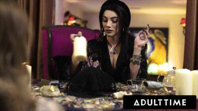 ASMR Fantasy - Trans Fortune Teller Ariel Demure Slides HER FORTUNE Into Satisfied Customer - hotmovs.com