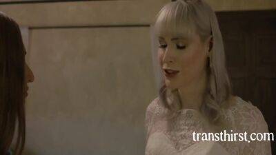 Lawson In - Skylar Snow And Lianna Lawson In Brides Maid Fucks The Trans Bride And Groom - hotmovs.com