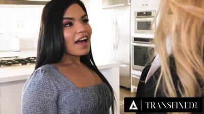 For - TRANSFIXED - Gorgeous Cis Latina Gets Fucked By Hot Tattooed Trans Realtor Gracie Jane For Discount - hotmovs.com