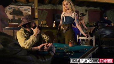 Misha Cross and Emilio Ardana get their tight assholes pounded in Rawhide Scene 1 - sexu.com - India