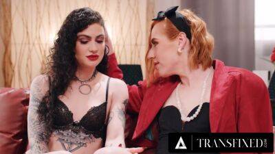 Of Her - TRANSFIXED - Shiri Allwood Gives Every Inch Of Her Trans Cock To Co-Star Lydia Black! - hotmovs.com